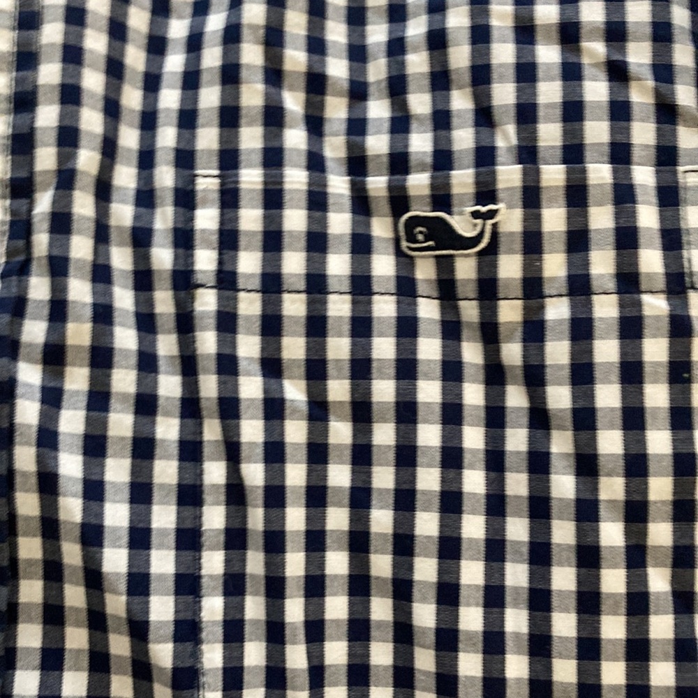 VV for Target Mens Checkered Button Down - Picture 2 of 4
